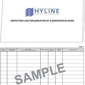 inspection log 3rcny505